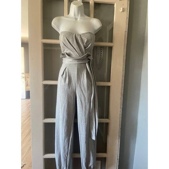 Michael Costello x REVOLVE - Helen Strapless Jumpsuit - Picture 3 of 11